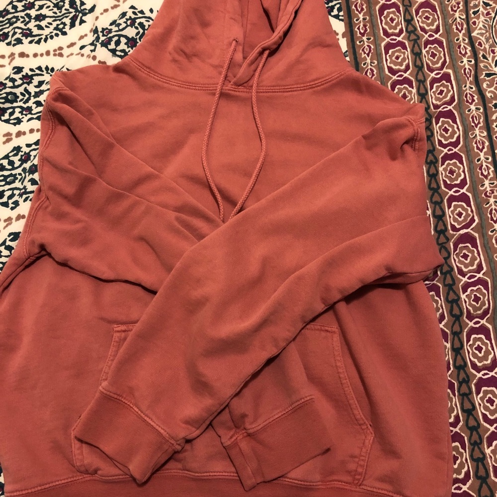 Pink plain sweatshirt from Brandy Melville